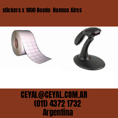 stickers x 1000 Boedo  Buenos Aires