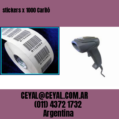 stickers x 1000 Cariló