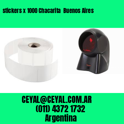 stickers x 1000 Chacarita  Buenos Aires