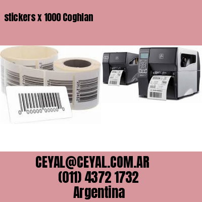 stickers x 1000 Coghlan