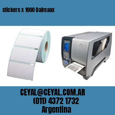 stickers x 1000 Daireaux