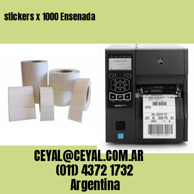stickers x 1000 Ensenada