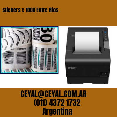 stickers x 1000 Entre Rios