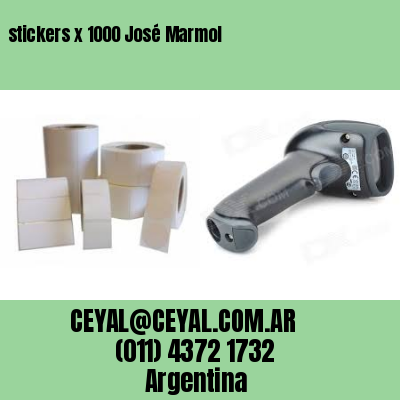 stickers x 1000 José Marmol