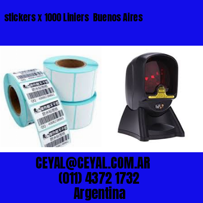 stickers x 1000 Liniers  Buenos Aires
