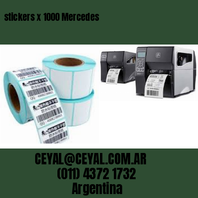 stickers x 1000 Mercedes