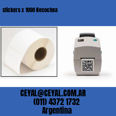 stickers x 1000 Necochea
