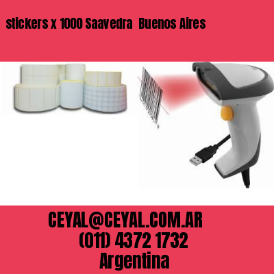 stickers x 1000 Saavedra  Buenos Aires