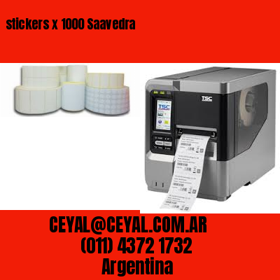 stickers x 1000 Saavedra