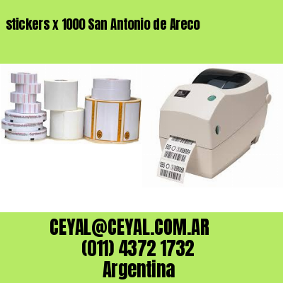 stickers x 1000 San Antonio de Areco