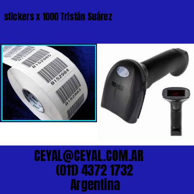 stickers x 1000 Tristán Suárez