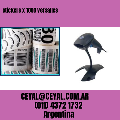 stickers x 1000 Versalles
