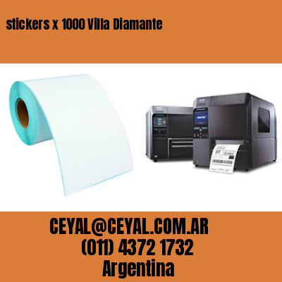 stickers x 1000 Villa Diamante