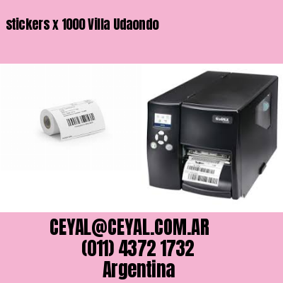 stickers x 1000 Villa Udaondo