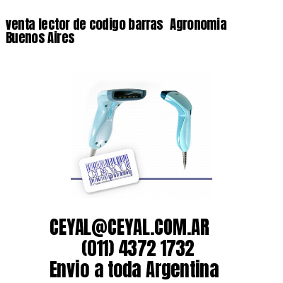 venta lector de codigo barras 	Agronomia Buenos Aires