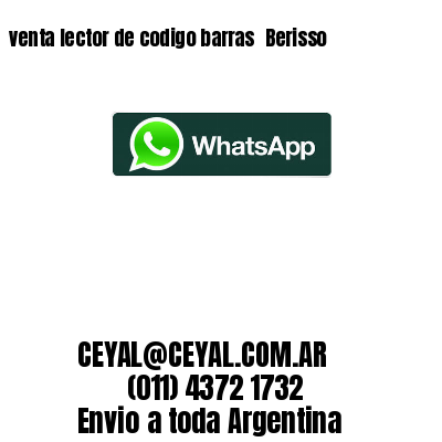 venta lector de codigo barras Berisso