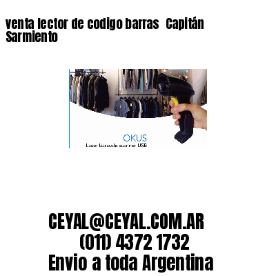 venta lector de codigo barras 	Capitán Sarmiento