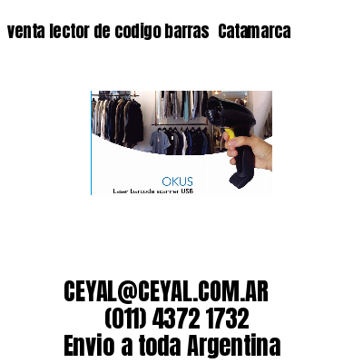 venta lector de codigo barras 	Catamarca