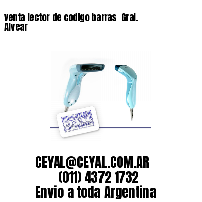 venta lector de codigo barras 	Gral. Alvear