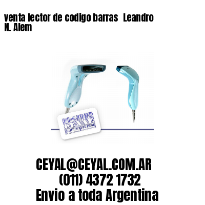 venta lector de codigo barras 	Leandro N. Alem