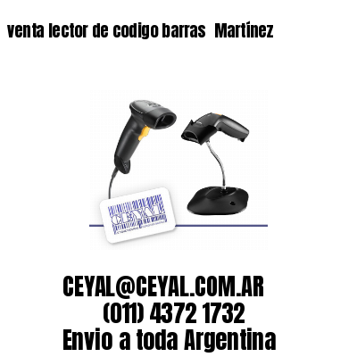 venta lector de codigo barras 	Martínez