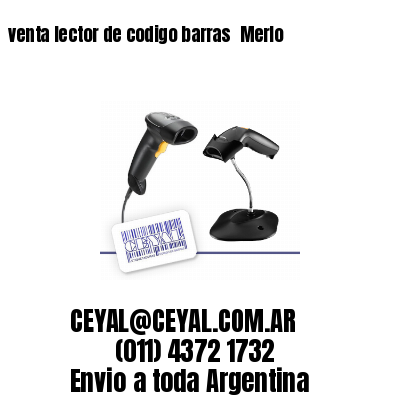 venta lector de codigo barras 	Merlo