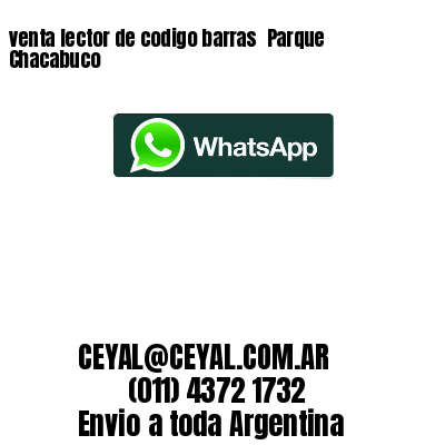 venta lector de codigo barras 	Parque Chacabuco