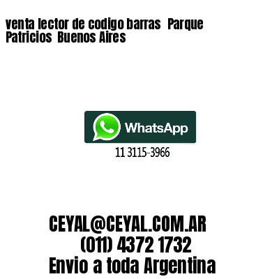 venta lector de codigo barras 	Parque Patricios  Buenos Aires
