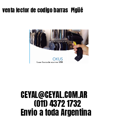 venta lector de codigo barras 	Pigüé