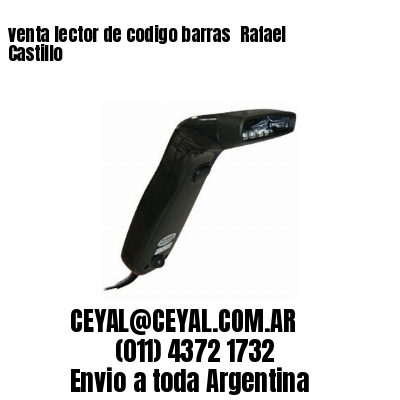 venta lector de codigo barras 	Rafael Castillo