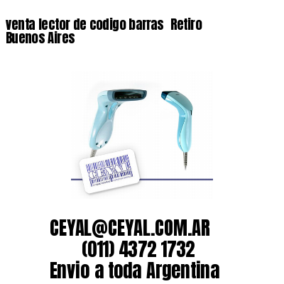 venta lector de codigo barras 	Retiro  Buenos Aires