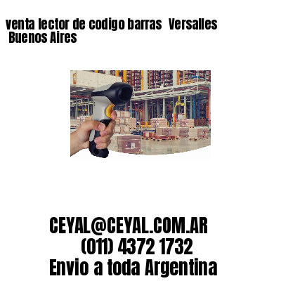 venta lector de codigo barras 	Versalles  Buenos Aires