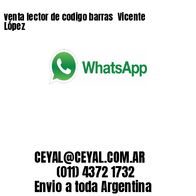 venta lector de codigo barras 	Vicente López