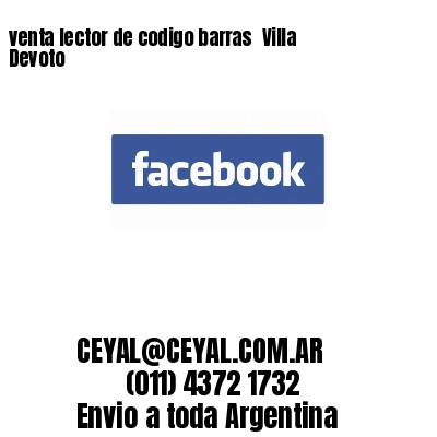 venta lector de codigo barras 	Villa Devoto