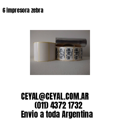 6 impresora zebra