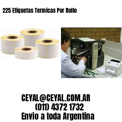 225 Etiquetas Termicas Por Rollo