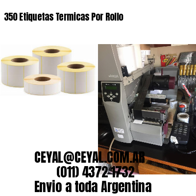 350 Etiquetas Termicas Por Rollo