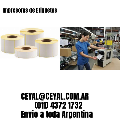 Impresoras de Etiquetas