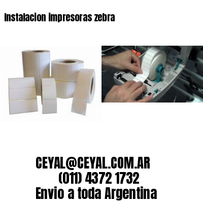 Instalacion impresoras zebra