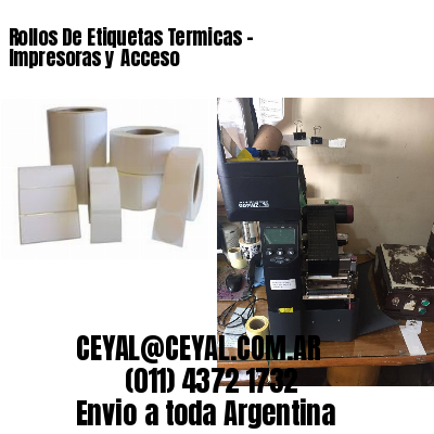 Rollos De Etiquetas Termicas – Impresoras y Acceso