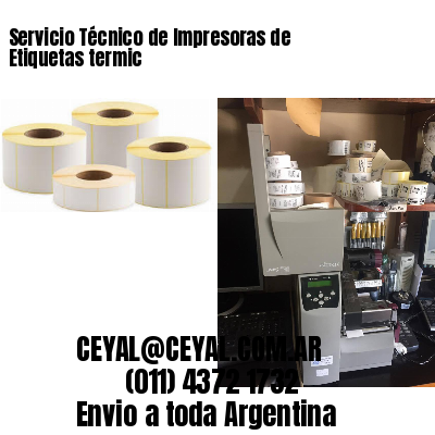 Servicio Técnico de Impresoras de Etiquetas termic