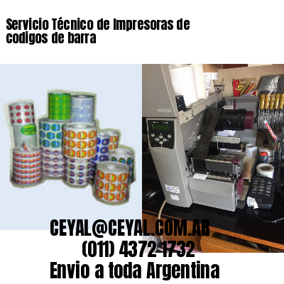 Servicio Técnico de Impresoras de codigos de barra