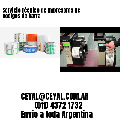 Servicio Técnico de Impresoras de codigos de barra