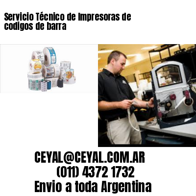 Servicio Técnico de Impresoras de codigos de barra
