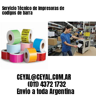Servicio Técnico de Impresoras de codigos de barra