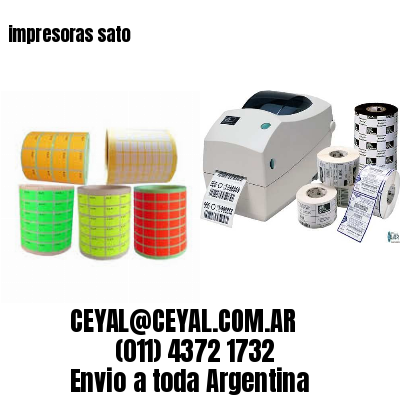impresoras sato