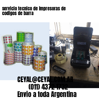 servicio tecnico de impresoras de codigos de barra