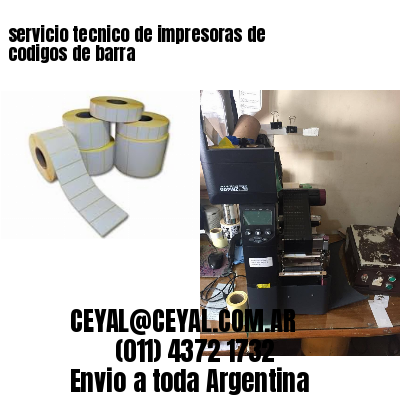 servicio tecnico de impresoras de codigos de barra