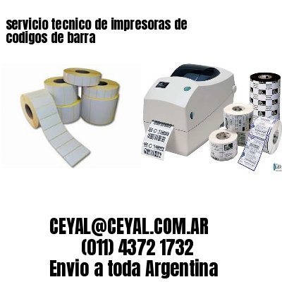 servicio tecnico de impresoras de codigos de barra