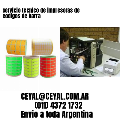 servicio tecnico de impresoras de codigos de barra